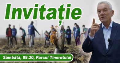 Primarul Toma invită buzoienii să planteze 30 de mii de puieți!